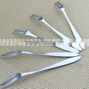 High Quality Stainless Steel Fruit Fork/cocktail Fork photo-2