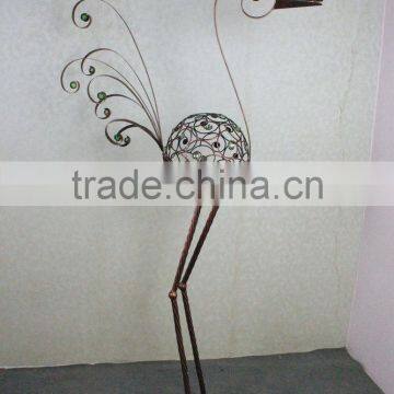 Garden Decor Metal Animal Peacock photo-4