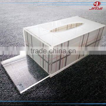 China Wholesale Acrylic Bathroom Tissue Holder/storage Box/paper Napkin Holder photo-2