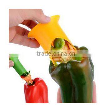Wholesale Cheap Plastic Pepper Corer Chili Pepper Corer Vegetable Tools photo-4