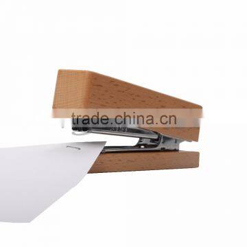 Best Selling Mini Wooden 24/6,26/6 Stapler With Staples photo-6