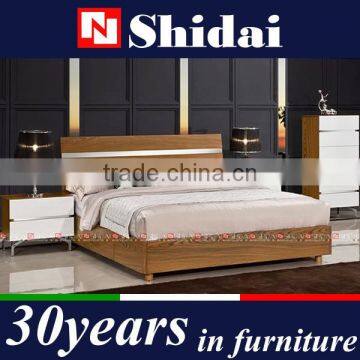 2016 modern metal decorating furniture design plywood box bed and cabinet sets