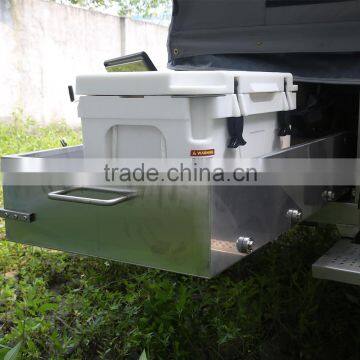Steel Onroad Camping Trailer With Tent photo-5