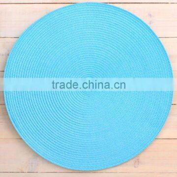 blue color woven pp placemat/tablemats