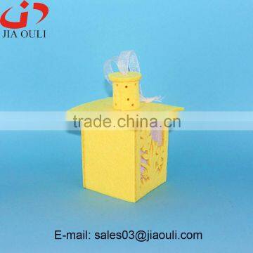 New Design Home Decor With LED Light Non-woven Chimney Shape Decorations photo-6