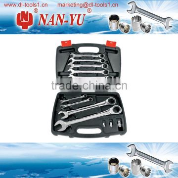 14PCS Ratchet Handle Wrench Set