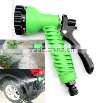 Wholesale farm irrigation water hose spray gun 7F garden nozzle with soft handle