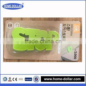 words shape plastic door stopper Sliding door shield