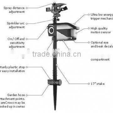 ABS Original SMART Detective Repellent Scarecrow Motion Activated PIR Sensor Garden Water Sprinkler photo-4
