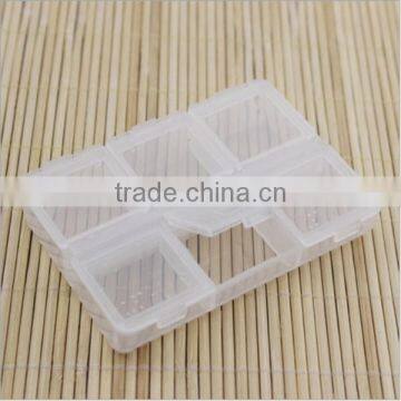 Custom Clear 6 Compartment Plastic Pill Box,custom Clear Practical Plastic Pill Box,custom Compartment Plastic Pill Box Supplier photo-2