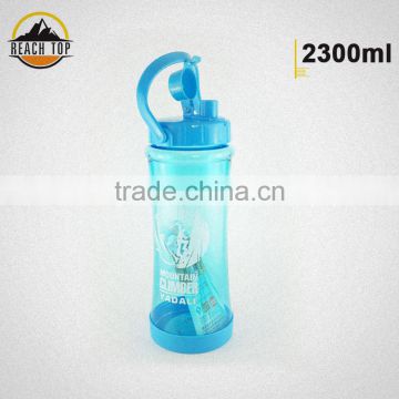 2018 new plastic Large capacity space cup water bottle with handle