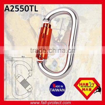 25KN Mountain Climbing Super O Type Aluminum Carabiner For Rescue photo-3