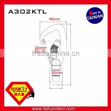 A302KTL Aluminum Medium Twist Lock Carabiner photo-2