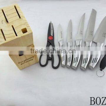 Stainless steel Kitchen set, high quality scissors & kitchen knife set, Kitchen tool set