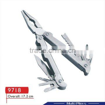 2014 Small multi adjustable pliers tools with knife 9718