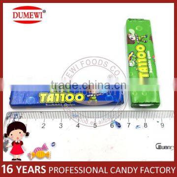 100PCS Bag Pack Assorted Fruit Sweet Sticker Tattoo Bubble Gum photo-4