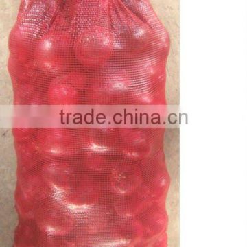 the best pp onion mesh bag with hign quality and drastring,