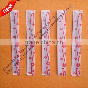 21cm Paper wrapped Disposable Tensogue Standard Bamboo Chopsticks