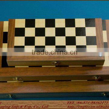Professional Wooden Chess Titans Set/folded Form and Portable Bamboo Chess photo-2