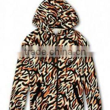 Bulk wholesale women bulk crewneck Tiger Print Hoodie pullover hoodies western style autumn new easy tiger head printed hoodies