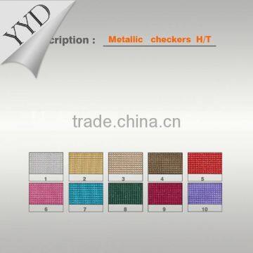 metalic checkers heat transfer