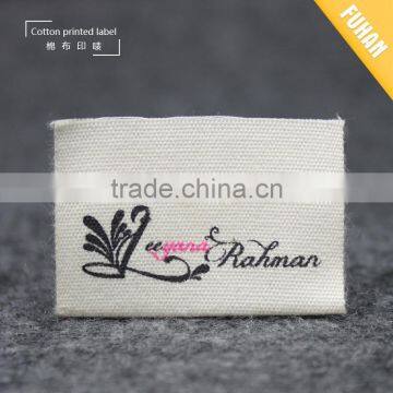 Factory Price Color Printed Cotton Label for Clothing