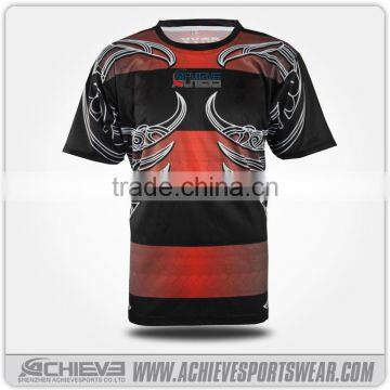 Sublimated Blank Cricket Jerseys Sublimated Cricket Shirts Made in Achieve photo-6