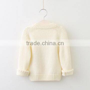 New Arrival Winter Plain Colour Pullover Sweater Designs for Kids photo-5