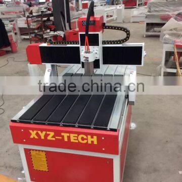 XJ6090 Cnc Router for Wood Aluminium Metal Carving With Water Tank