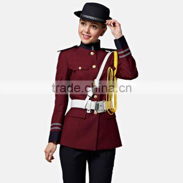 Uniform For Security Guards Red Color For Women Security Jackets photo-4