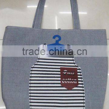 Fashion Lady popular canvas cotton gift cheap bag