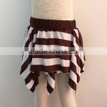 XF-173 wholesale kids cotton baby girl fancy striped short skirt