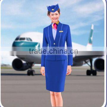 Fashion Airline Stewardess Uniform for Women/men photo-2