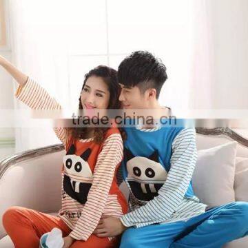 2015 wholesale leisure couple winter pajamas