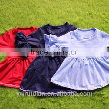 Baby Girl 3/4 Sleeves Shirts Top Fashion Girl t Shirt 100% Knit Cotton T-shirt Girl photo-6