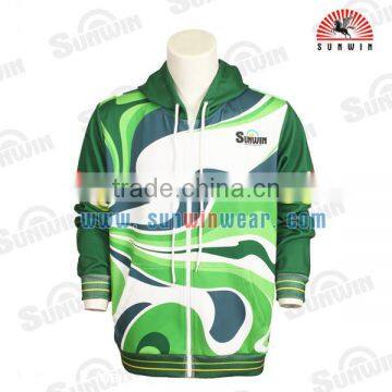 Mens Polyester Hoodie Promotional Sweatshirt Custom Printed Hoodies