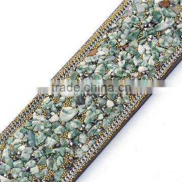 Velvet Faux Suede Punk Bangles Bracelets Green Jewelry Bracelet photo-2