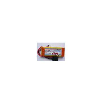 Li-polymer 7.4V 1800mAh 20C battery pack