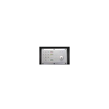 Vandal Kiosk Stainless EPP Metal Pinpad With Trackball (KMY3505A)