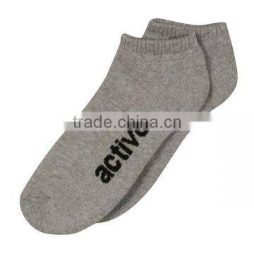 Men active half terry ankle sport socks low cut athletic socks