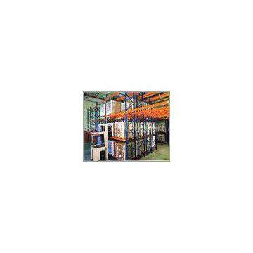 Adjustable Double Deep Pallet Racking System For Industrial , 75mm Square Hole