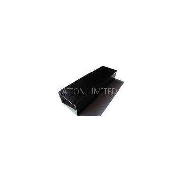 Black Anodize Aluminum Stamping Parts ,  Window Aluminum Profiles Tubes