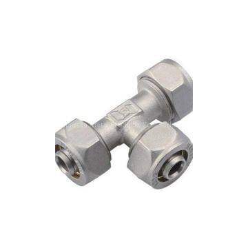 Brass Compression Fitting Equal Tee