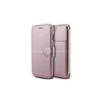 Rose Gold Leather Case For IPhone 6