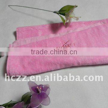 100% cotton embroidery face towel