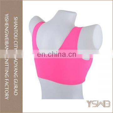 Manufacturer Color Rich Black Running Soft Sportswear Bra With Quick Dry photo-3