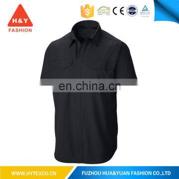 short sleeve fashion wholesale shirt men blank sublimation shirt