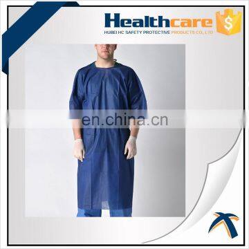 SMS patient gown,child patient gown,disposable patient gown