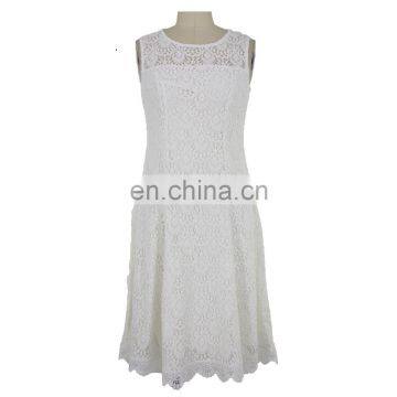Crochet Lace Dress Women Evening Dress Occasion Wear photo-5
