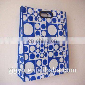 Laminated Non woven bags with plastic handle